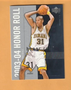 Reggie Miller Indiana Pacers 2003-04 Upper Deck Honor Roll #30 UCLA Bruins 6V - Bild 1 von 2