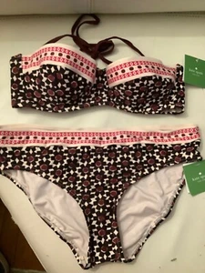 Nuevo con etiquetas Bikini Sumaca rojo zumaque de 2 piezas talla pequeña - Imagen 1 de 7