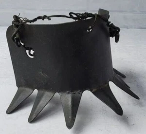 Vintage Farm Ranch Calf Weaner Primitive Spiked Dairy farm Tool Cows - Picture 1 of 3