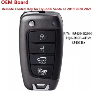 Llavero remoto inteligente placa OEM 95430-S2000 para Hyundai Santa Fe 2019 2020 2021 - Imagen 1 de 6