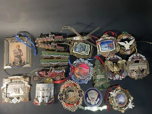 Lot Of 19 White House Ornaments 1989-2020 No Boxes & A Couple Issues - Picture 1 of 24
