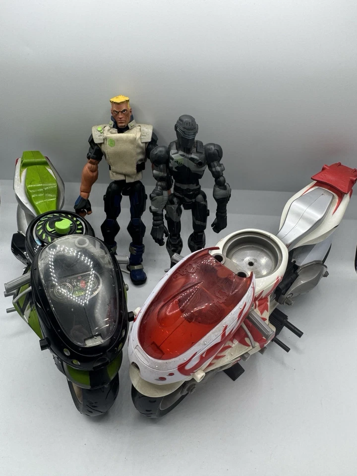 GI Joe Sigma 6 Ninja Hovercraft 10" Motorcycle 2005 Hasbro Bundle Lot Duke - Image 1 of 4