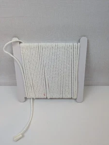 Weiße Baumwolle Paspel weniger als 6 Yards 1/8" Durchmesser Kissen Paspel Handwerk - Bild 1 von 1