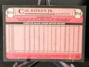 Serie Actualización Topps 2024 - Paquete Plata Cal Ripken Baltimore Orioles Béisbol  - Imagen 1 de 2