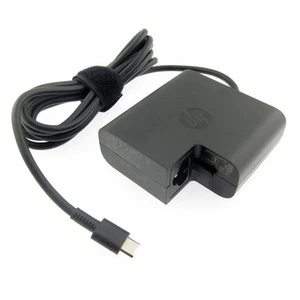 Cargador de CA adaptador de CA HP Envy x360 USB-C tipo C para computadora portátil - 20v 3.25a 65w - Imagen 1 de 7