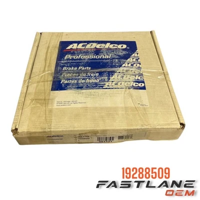 GENUINE ACDELCO HAT REAR DISC BRAKE ROTOR NEW OEM 19288509 - Image 1 of 4