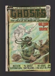 Ghosts #2 - DC Comics Horror 1971 - Grado inferior Plus - Imagen 1 de 2