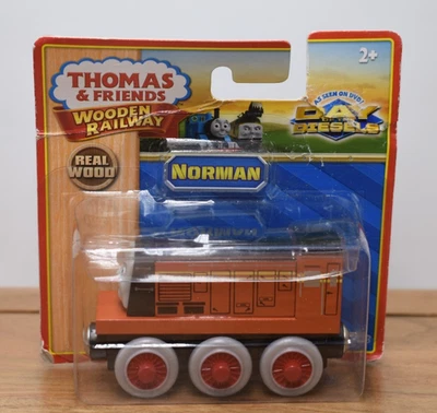 Norman Rare Day of the Diesels Learning Curve Thomas & Friends Wooden Railway - Image 1 of 4