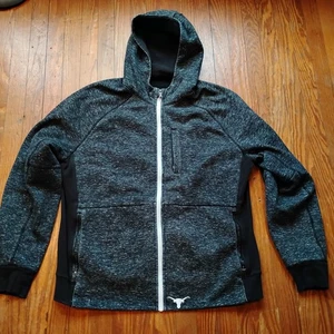 Texas Longhorns Jacke Herren 2XL XXL Schwarz Grau Lululemon Full Zip Hoodie Ncaa - Bild 1 von 13