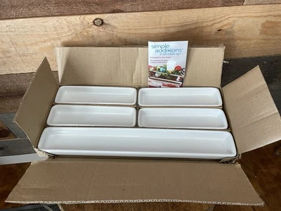 NEW - Pampered Chef - #1945 - Simple Additions Hospitality Set -missing lg. tray - Image 1 of 4