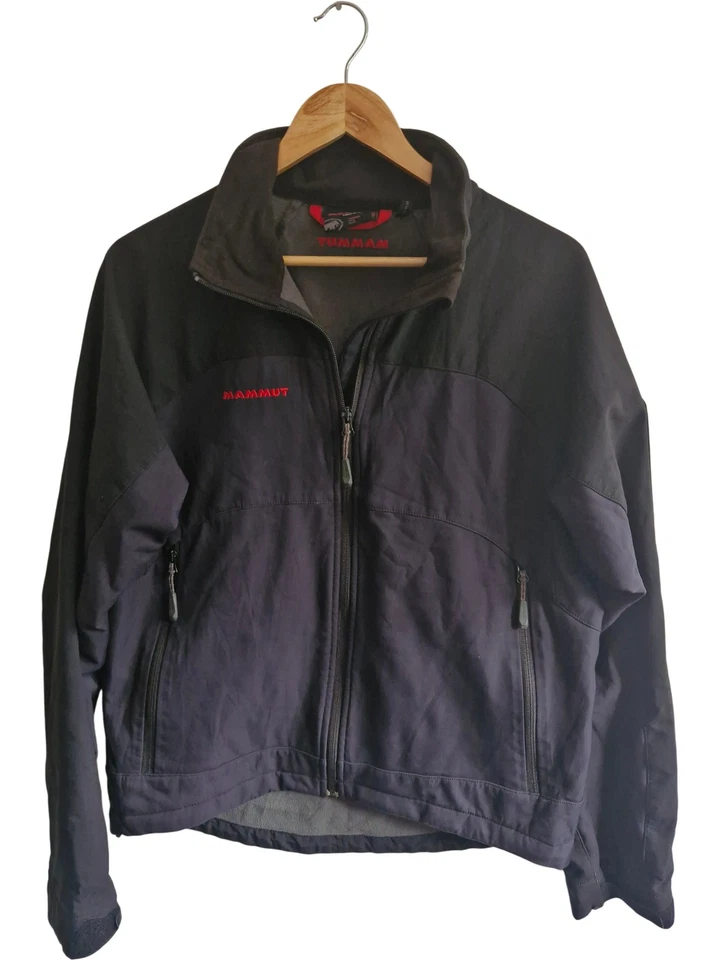 Mammut Fleece Jacket Black Full Zip Size M For Climbing Hiking - Image 1 of 4