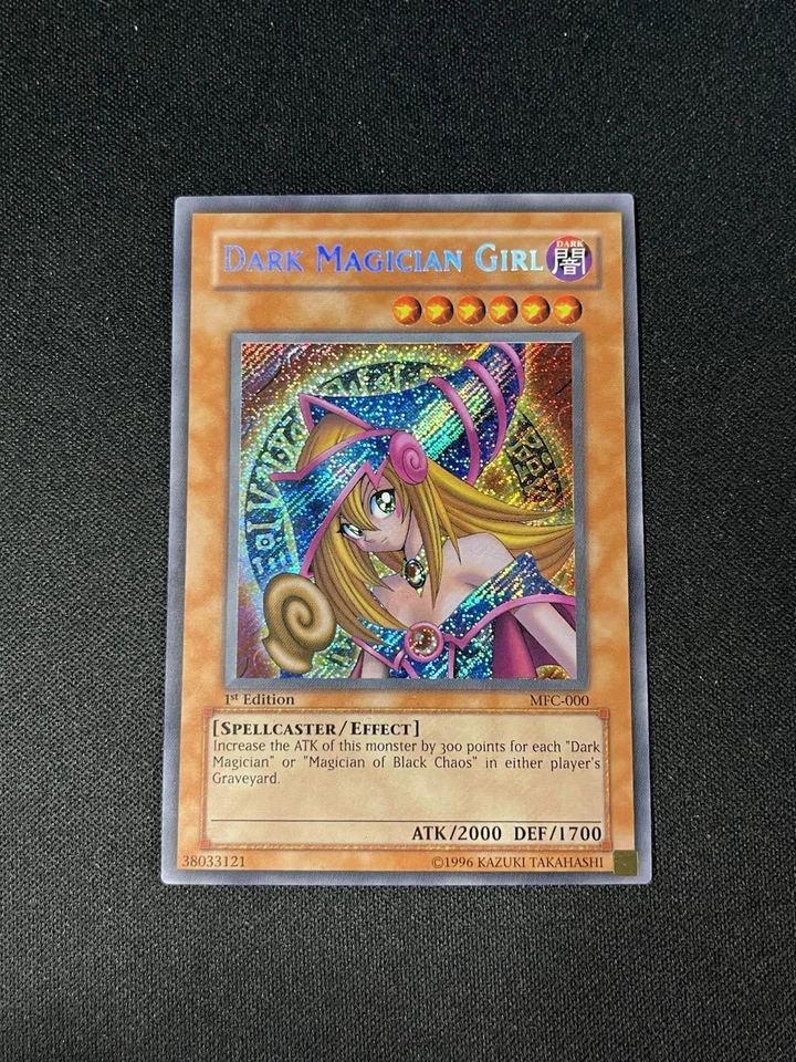 Yugioh Dark Magician Girl MFC-000 Secret Rare 1ST EDITION - Image 1 of 4
