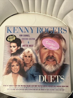 LP,Kenny Rogers,Duets,Near Mint with Shrink Wrap,LO-51154 - Image 1 of 4