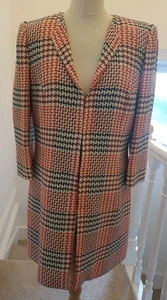 Bariloche Coat Size 12 Excellent Condition Multicoloured.  B283 - Picture 1 of 9