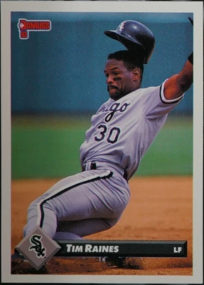 1993 Donruss Baseball Tim Raines #565 - Image 1 of 2
