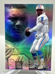 1997 Flair Showcase Row 2 Seat 9 Steve McNair Tennessee Oilers - Picture 1 of 4