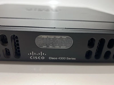 Cisco ISR4331/K9 4300 Series 3-Port Gigabit Integrated Services Router TESTED - image 1 of 4