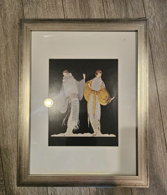 RARE Framed Erte Opening Night  framed print - Image 1 of 2
