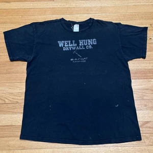 Vintage Well Hung Sex Humor Shirt XL Lewd Spencer’s Hot Topic - Picture 1 of 4