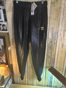 Adidas Boys SST Pants Size L Gold Adidas - Picture 1 of 12