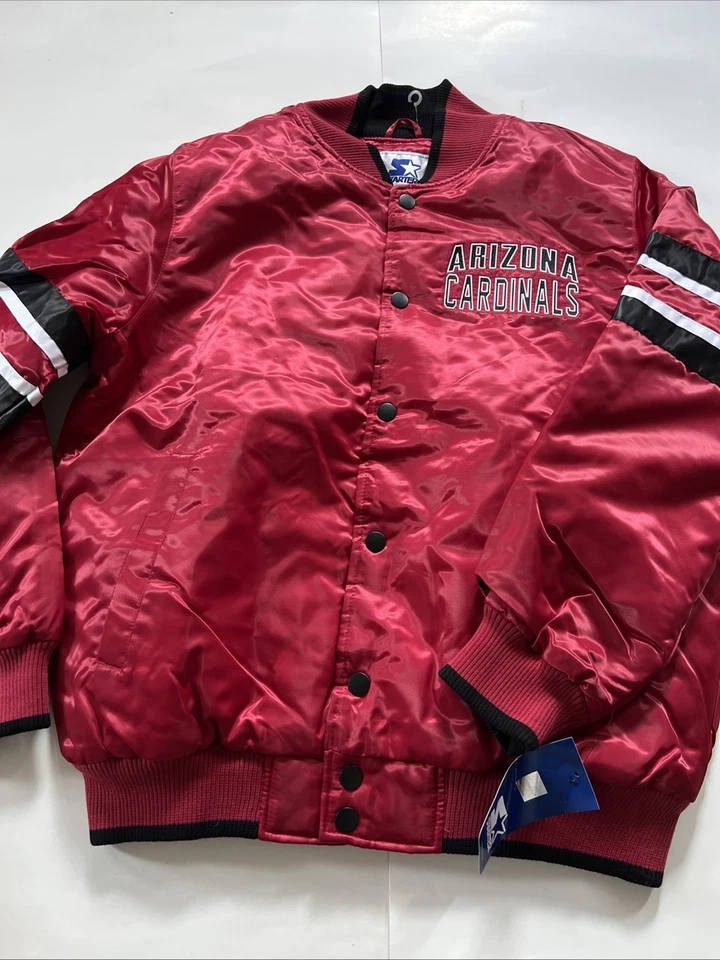 STARTER Tennessee Titans Vintage Style Full-Snap Satin Jacket Men’s Sz XXL