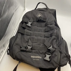 Aquamira 1600 Tactical Hydration Water Bladder Rig Pack Black 85408 - Picture 1 of 19