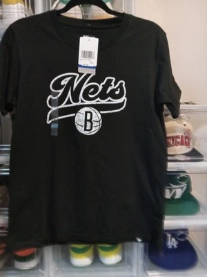 New Era Womens Brooklyn Nets T Shirt Sz Med - Image 1 of 3