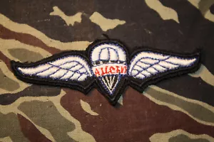 Paño del ejército tailandés aparejador paracaídas insignia salto alas Para Tailandia - Imagen 1 de 3