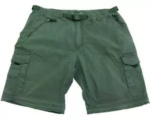 BC CLOTHING Men's (Size XL 34-36) Gray Cargo Walking Hiking Shorts 10 Pockets! - Picture 1 of 4