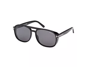 TOM FORD Sunglasses FT1022 ROSCO 01A Black smoke Man - Picture 1 of 4