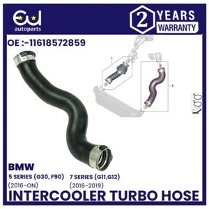 FOR BMW 5 G30 G31 520d, 520dX 7 G11 G12 TURBO INTERCOOLER HOSE PIPE 11618572859 - Picture 1 of 6