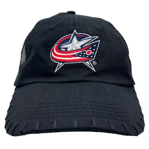 Columbus Blue Jackets Hat Cap Snap Back Black NHL Hockey Coors Light Beer Mens - Picture 1 of 9
