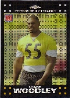 2007 Topps Chrome Xfractors #TC236 LaMarr Woodley - NM-MT - Image 1 of 1