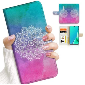 ( For Oppo Reno Z ) Flip Wallet Case Cover AJ24214 Mandala - Photo 1 sur 7
