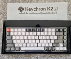 Keychron K2 v2 Mechanial Keyboard With Aluminium Enclosure & RGB Lighting
