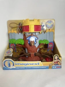 Imaginext Fisher Price Themyscira Island and Wonder Woman (Damaged Box) - Picture 1 of 4