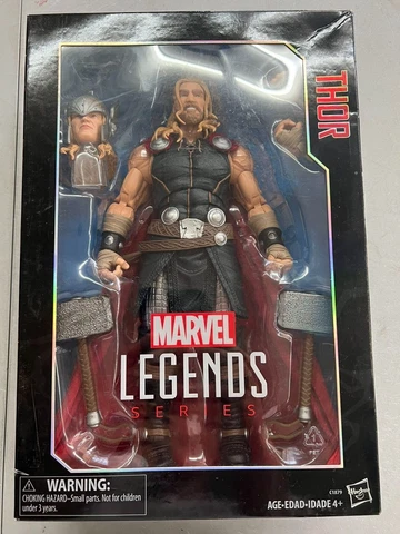 Hasbro Marvel Legends Series Thor 12” Authentic Figure - Box Damaged Cover