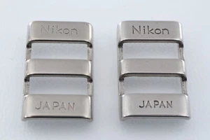 [COMO NUEVO] Hebilla de ajuste de metal Nikon para correa para el cuello cámara fotográfica de JAPÓN - Imagen 1 de 8