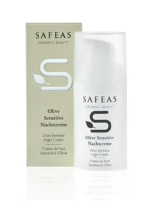 SAFEAS ORGANIC BEAUTY -  Olive Sensitive Nachtcreme - 30 ml - Bild 1 von 1