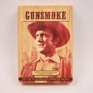 Gunsmoke 50th Anniversary Collection Volumes One & Two 6-Disc DVD Set - PreOwn - Foto 1 di 10