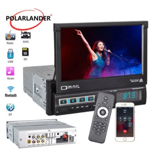 Single Din FM radio GPS USB TF card Bluetooth 7 inch MＰ５　player Car stereo radio - Picture 1 of 12