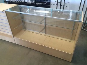 Maple 1200mm glass display retail shop counter BRAND NEW Available Now - Picture 1 of 7