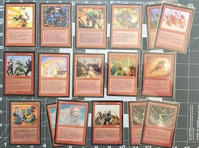 MTG ⭐ Red Spells ⭐ Vintage Legacy ⭐ Pillage ⭐ Fireblast - Image 1 of 4