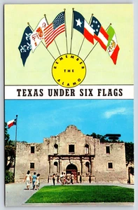 Texas San Antonio The Alamo Vintage Postcard - Picture 1 of 2