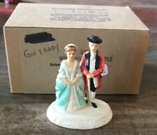 VINTAGE SEBASTIAN MINIATURES "Williamsburg Couple”-in Box 