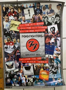 Foo Fighters Greatest CD Hits Poster. Original Sony Music Store Advertising - Bild 1 von 8