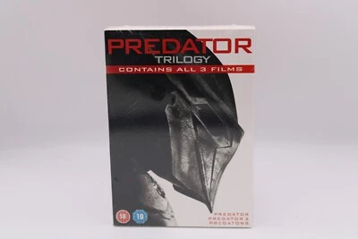 Predator Trilogy (Box Set) DVD  Predator, Predator 2 & Predators Region 2 NEW - Image 1 of 4