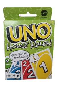 Uno House Rules Your Rules Your Way Edades 7+ Jugadores 2-10 nuevo - Imagen 1 de 7
