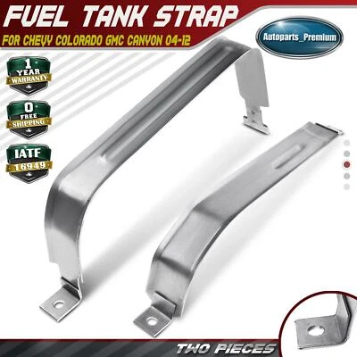 2x Fuel Tank Straps for Chevrolet Colorado GMC Canyon 2004 2005 2006-2012 Petrol - Image 1 of 4
