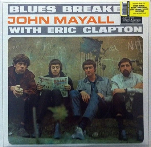 John Mayall With Eric Clapton ‎– Blues Breakers LP 180 Gram Vinyl - NEW RECORD - Image 1 of 1